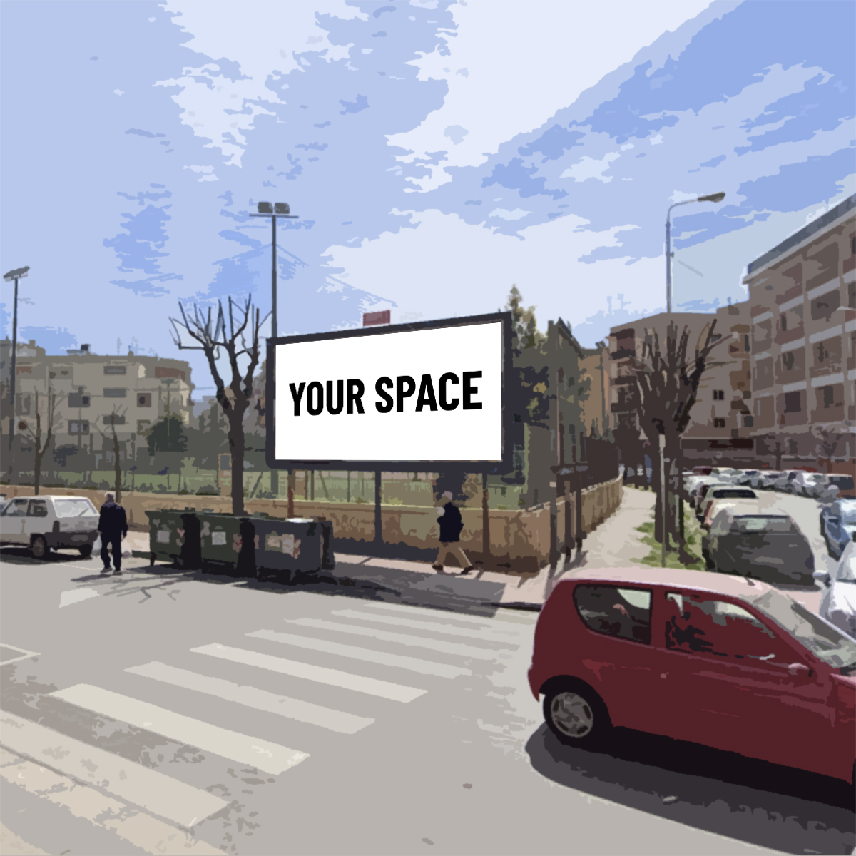 SPAZIO PUBBLICITARIO 600 x 300 Via Calabria (TARANTO) Dal 10/11/2026 al 06/12/2026 27 giorni